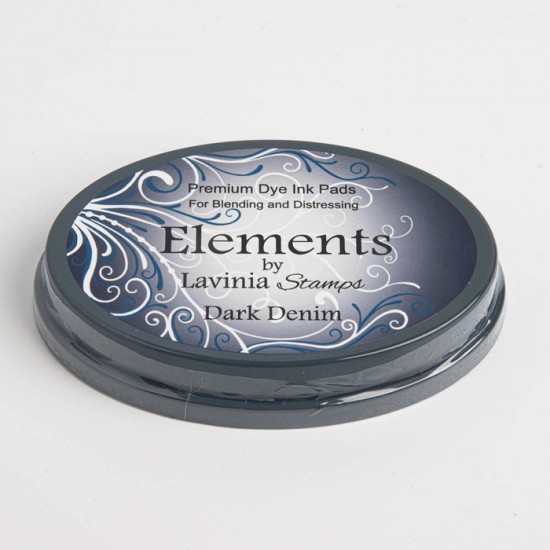 Lavinia -  Ink pad Elements couleur «Dark Denim»