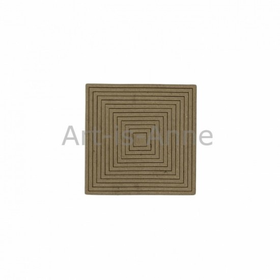 Art-Is-Anne - Chipboard «Multi carrée-1» 13pcs