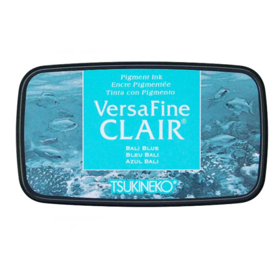 Versafine Clair -  Ink pad couleur «Bali Blue»