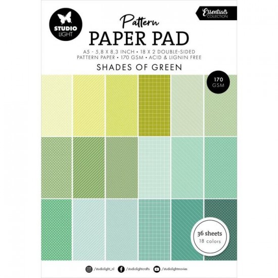 Studio Light- Essentials Pattern Paper Pad...