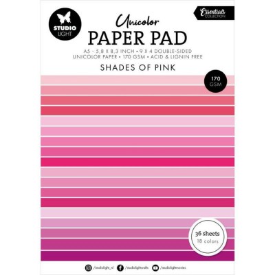 Studio Light- Essentials Unicolor Paper Pad...