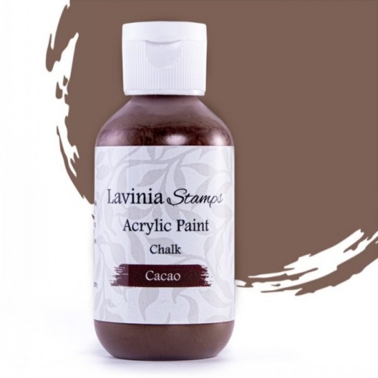 Lavinia -  «Chalk Acrylic Paint» couleur «Cacao » 60ml