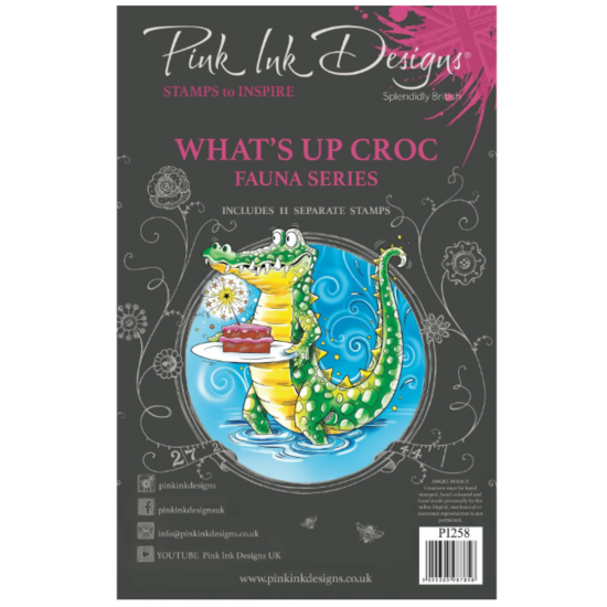 Pink Ink Designs - Ensemble «What's Up Croc» 8...