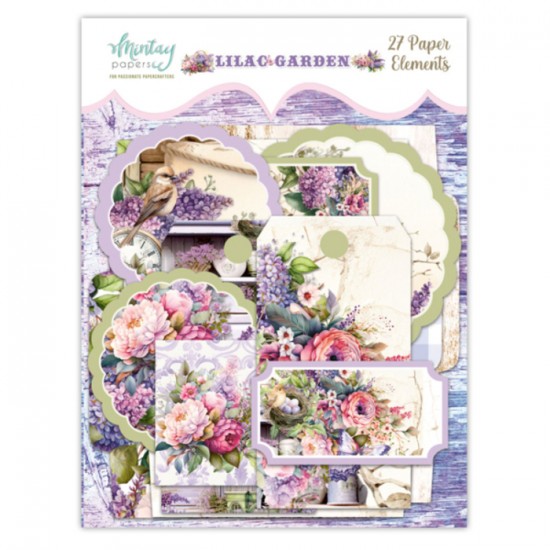  Mintay - Éphéméra Elements «Lilac Garden»...