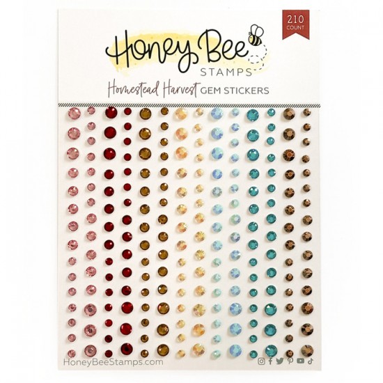 Honey Bee - Cristaux autocollant «Homestead...