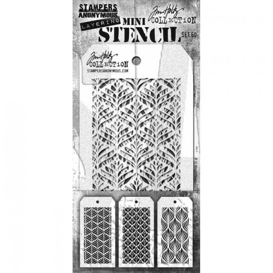 Tim Holtz - Layered Stencil «Set #60»