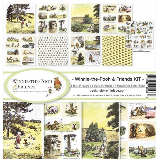 Reminisce - Ensemble de papier «Winnie-The-Pooh &...