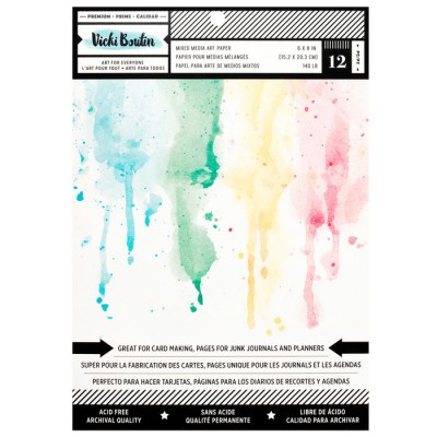Vicki Boutin - Ensemble de papier «Mixed Media»...