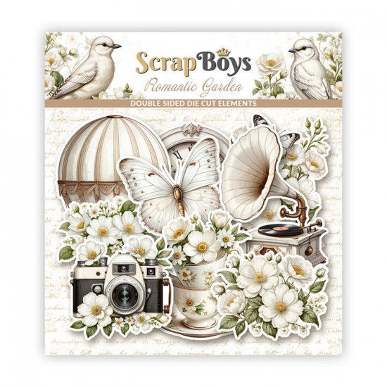 ScrapBoys -  Éphéméras «Romantic Garden» 41...