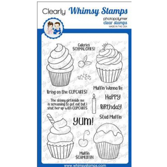 Whimsy Stamps- Estampe «Calories Schmalories» 17...