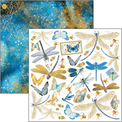  Ciao Bella - Livret d'éphéméras et de papier à motifs «Paris Je t'aime»  6" X 6" recto-verso 24 feuilles