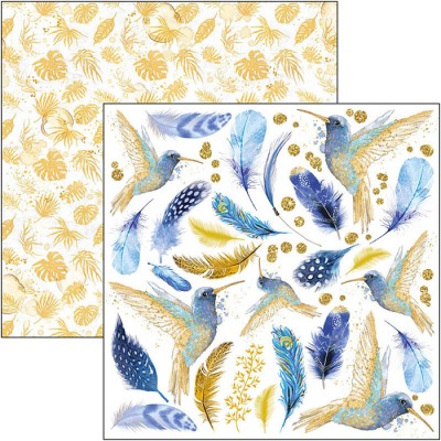  Ciao Bella - Livret d'éphéméras et de papier à motifs «Paris Je t'aime»  6" X 6" recto-verso 24 feuilles