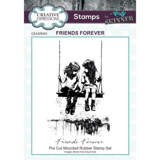 Creative Expressions - Estampe «Friends Forever»...