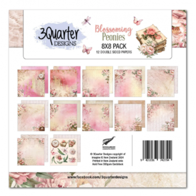 3Quarter Designs - bloc de papier collection...