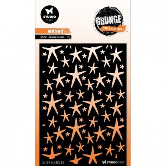  Studio Light - Stencil Collection Grunge «Star Background» # 286