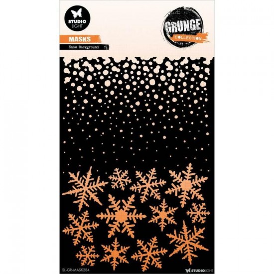  Studio Light - Stencil Collection Grunge «Snow...