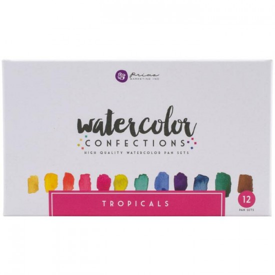 Prima - Watercolor Confections palette «tropicals»