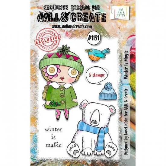 AALL & CREATE - Estampe set «Winter Is Magic»...