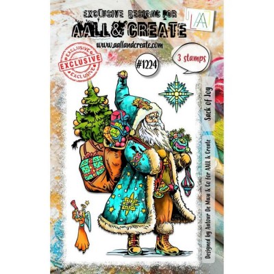 AALL & CREATE - Estampe set «Sack Of Joy» #1224
