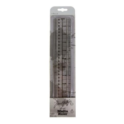 Tim Holtz - Règle «Media Ruler» graduée 12