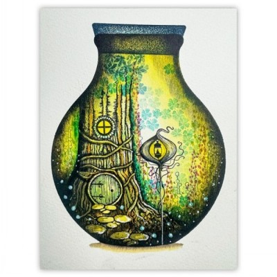 Lavinia - Sticker Stencils 8 «Terrarium Collection» 2 pcs      
