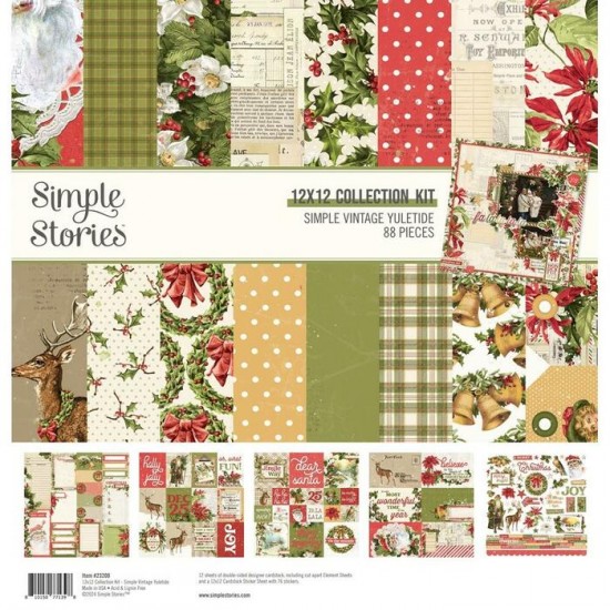 LIQUIDATION- Simple Stories - Ensemble de papier...