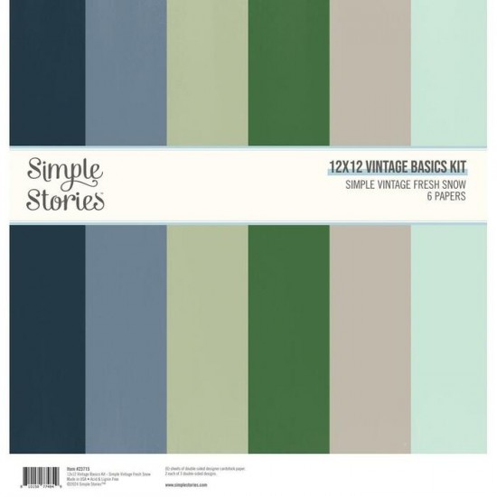 Simple Stories - Ensemble de papier Simple Vintage...