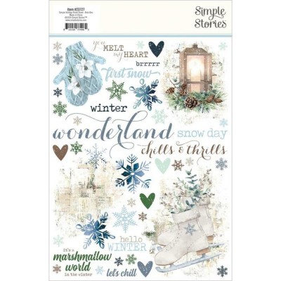 Simple Stories - Rub-ons «Simple Vintage Fresh Snow» 