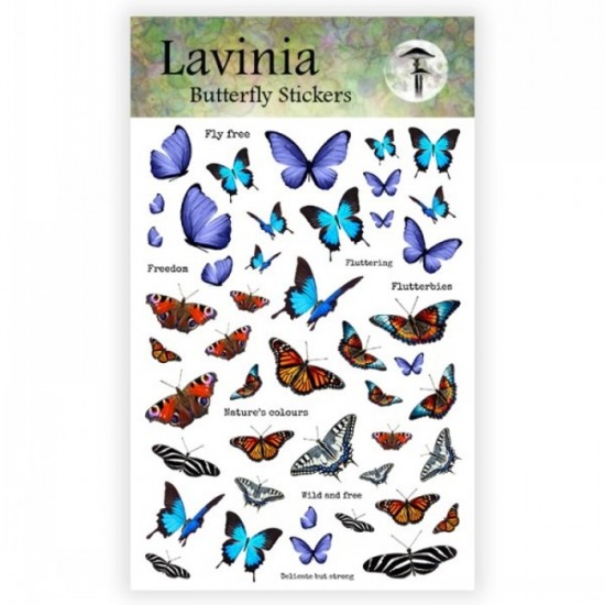 Lavinia- Autocollants  «Butterfly Stickers» 