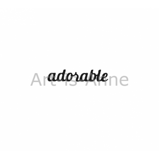 Art-Is-Anne - «Adorable» en acrylique