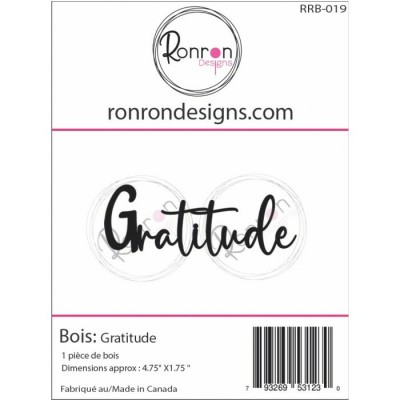 Ronron Designs - modèle  «Gratitude»