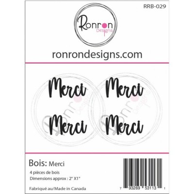 Ronron Designs - modèle  «Merci»