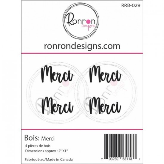 Ronron Designs - modèle  «Merci»