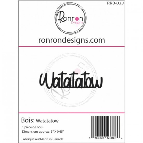 Ronron Designs - modèle  «Watatatow»