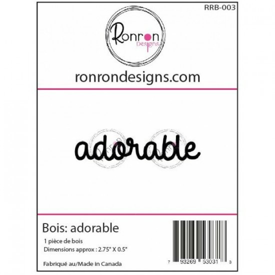 Ronron Designs - modèle  «Adorable»