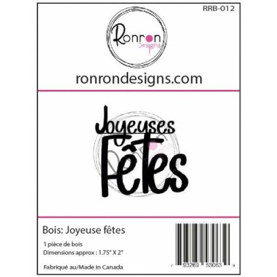 Ronron Designs - modèle  «Joyeuses fêtes»
