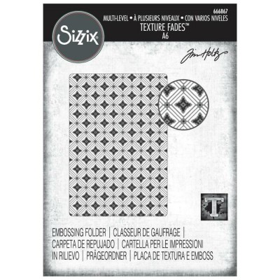 Sizzix - Plaques à embosser 3D de Tim Holtz...