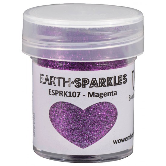 WOW! Poudre à embosser 15ml «Earth Sparkles Magenta»