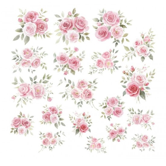 Simply Stated Design - Éphéméras «Love Shack Floral» 19 pièces