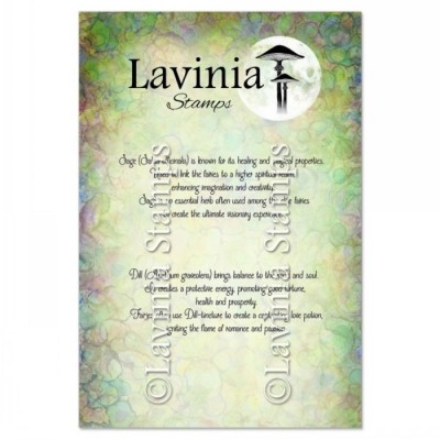 Lavinia - Estampe «Dill & Sage Words»