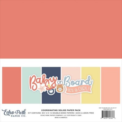 Echo Park - Bloc de  papier  «Baby on Board/It's...