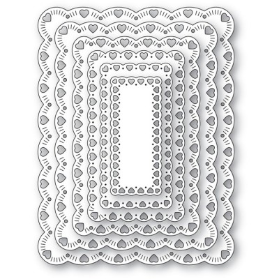  Memory Box - Dies «Cherished Scalloped Frames»...