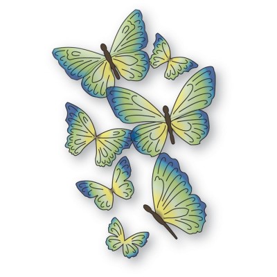 Memory Box - Dies «Ethereal Butterflies» 