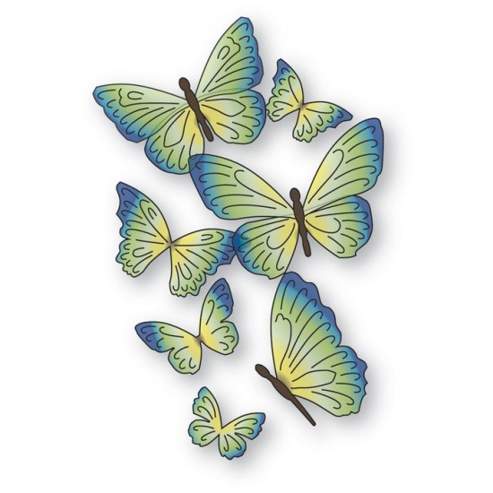  Memory Box - Dies «Ethereal Butterflies» 