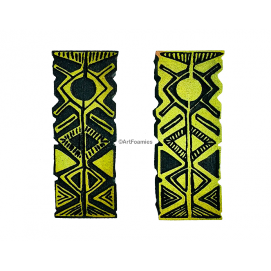 ArtFoamies - Estampes en mousse  «Keys Small» 2...