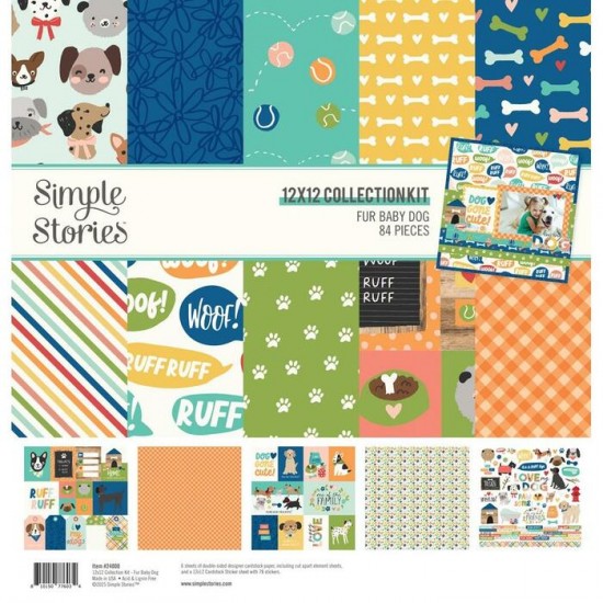  Simple Stories - Ensemble de papier «Fur Baby...