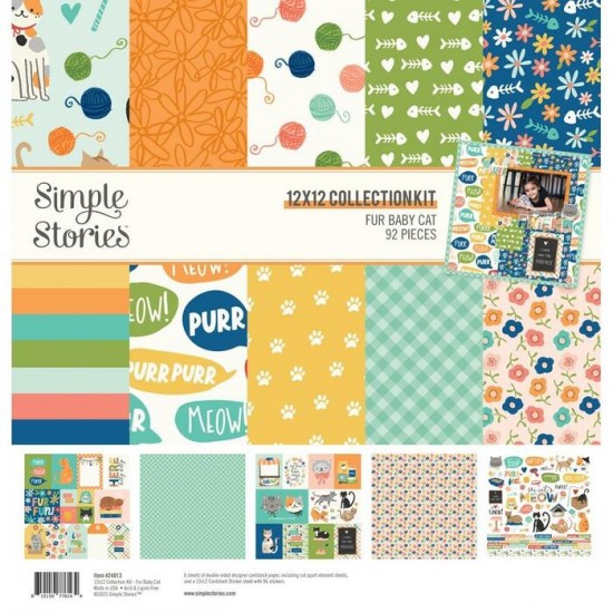  Simple Stories - Ensemble de papier «Fur Baby...