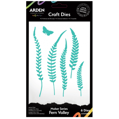 Arden Creative Studio - Dies «Fern Valley»  6pcs