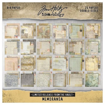Idea-ology-Tim Holtz - Collection de papiers...