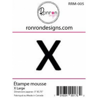Ronron Design - Estampes en mousse  «X Large» 